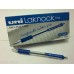 Uni Locknock Ball point pen, Blue
